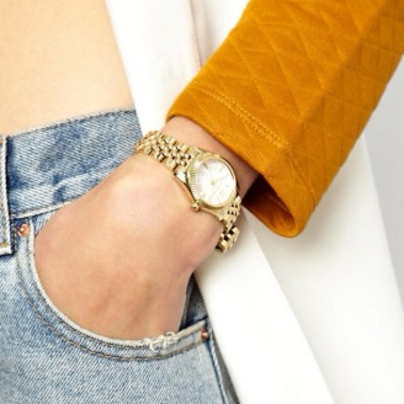 Michael Kors Lexington Mini Gold Watch 